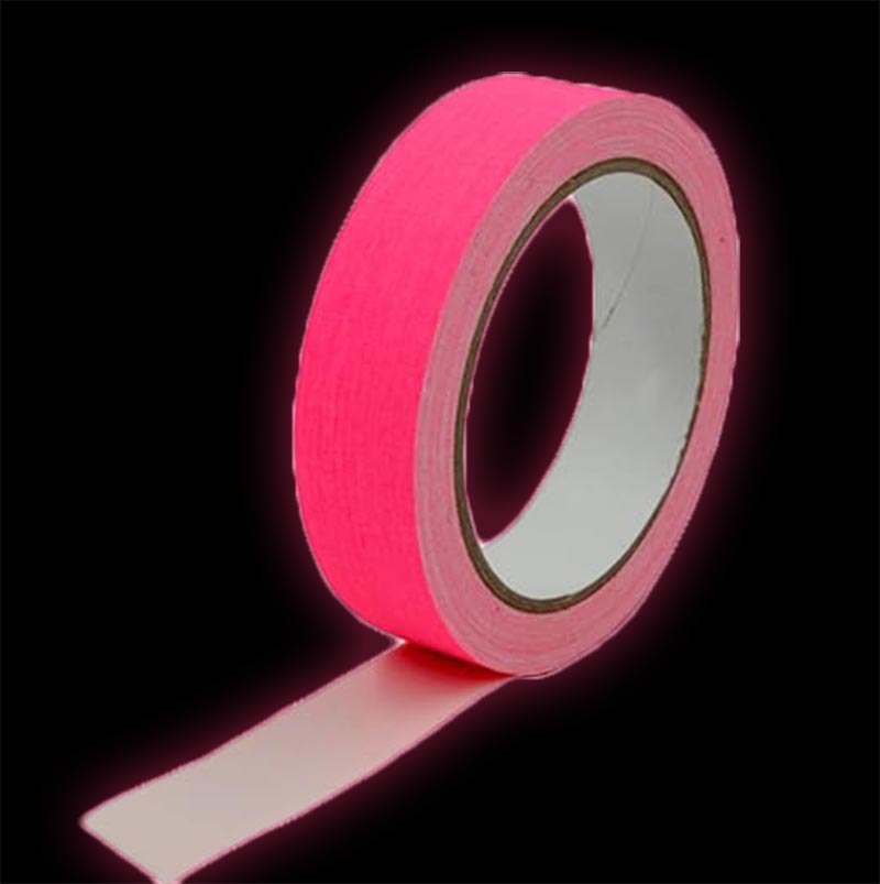 6 pink UV tapes
