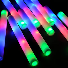 Seerootoys 56 stuks Foam Light Sticks Foam Glow Sticks Bulk Glow In The Dark Feestartikelen Voor Bruiloft, Concert, Feest, Sportevenementen, Viering