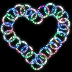 LED Glow Bracelets Glow In The Dark Bracelets For Parties, 6 Colors Flashing Light Up Bracelets Bulk Pack