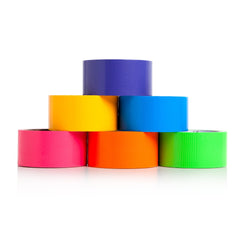 Pink Reflective Tape Glow In The Dark Tape Luminous Tape For Glow In The Dark Party 5 Pcs/Set