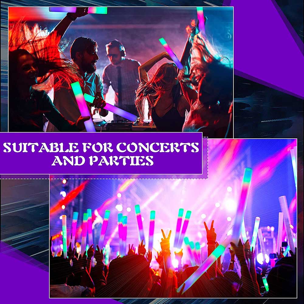 Foam Glow Sticks Led Light up Sticks Wholesale for Wedding Party