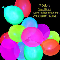 glow dark balloons